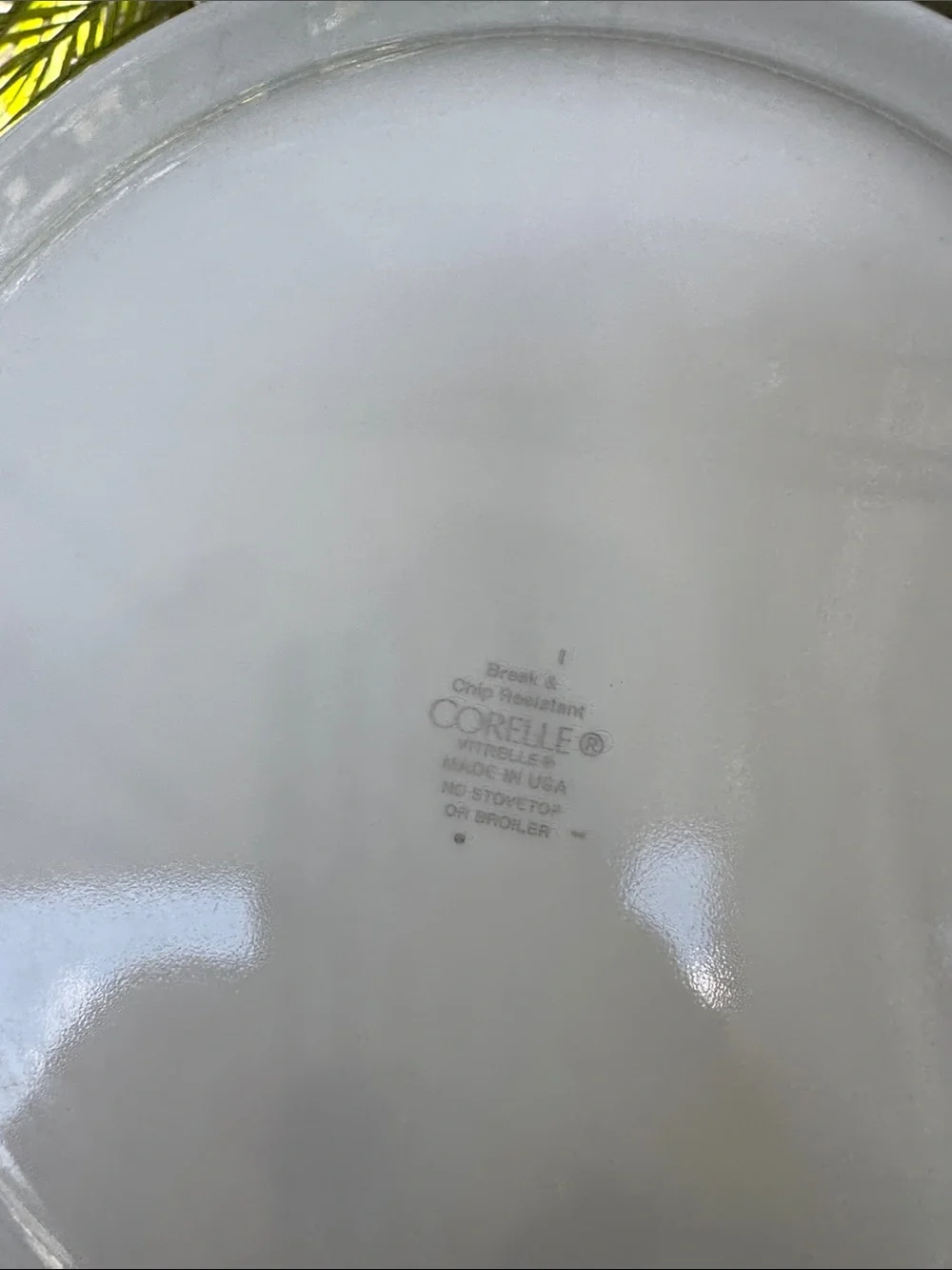 Corelle plates bowls